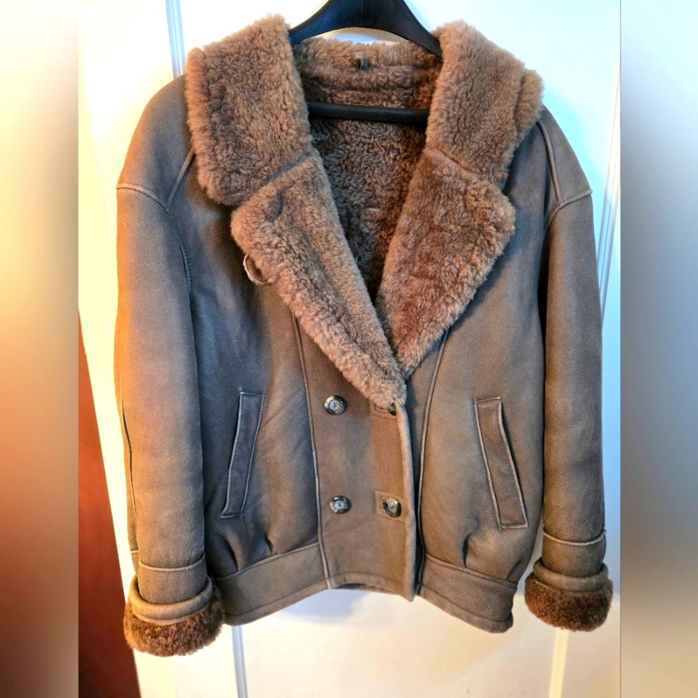 Lakeland Shearling Aviator Jacket